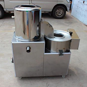 potato washing and peeling machine 1