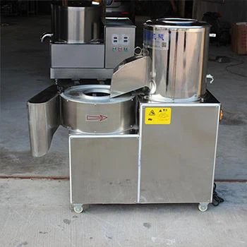 potato peeling and slicing machine