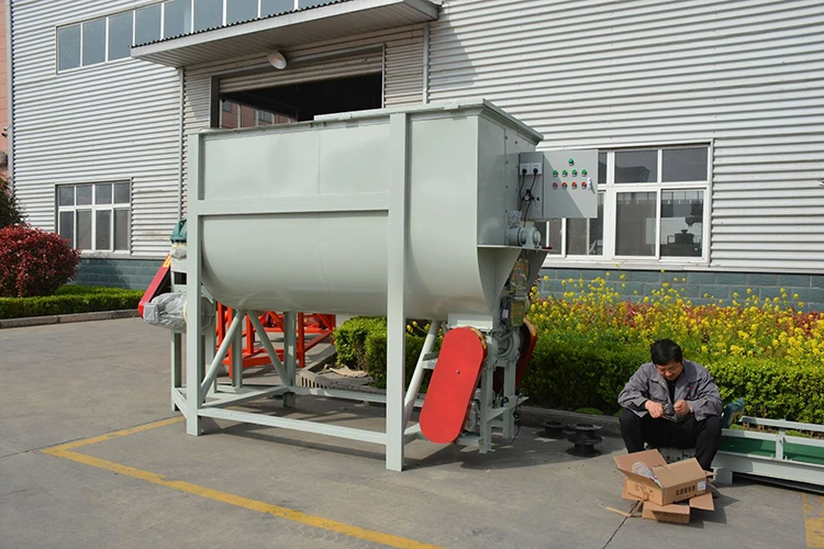plastic particle mixer