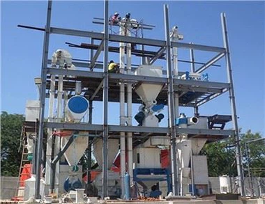 1-5 T/h Kanatlı Hayvan Yemi Üretim Hattı