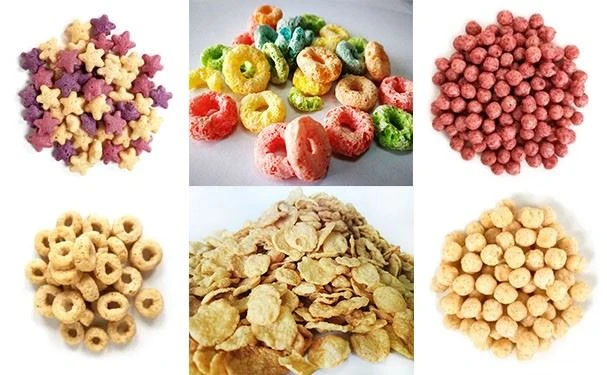 Automatic Puffed Breakfast Cereal Snack Machine